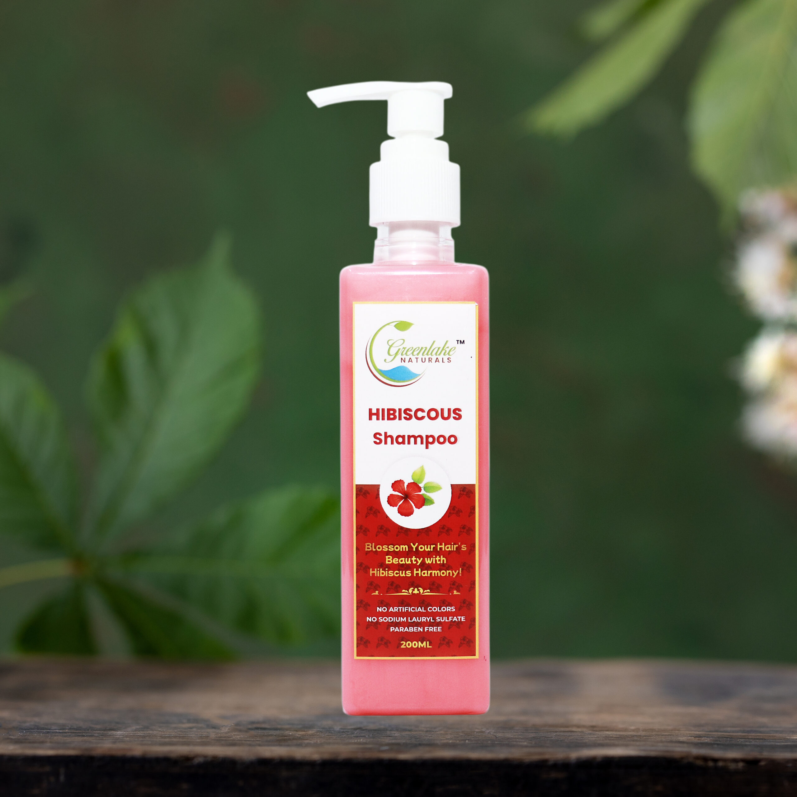 Hibiscus Herbal Shampoo